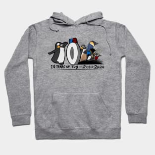 10 Years of Tug the Penguin! Hoodie